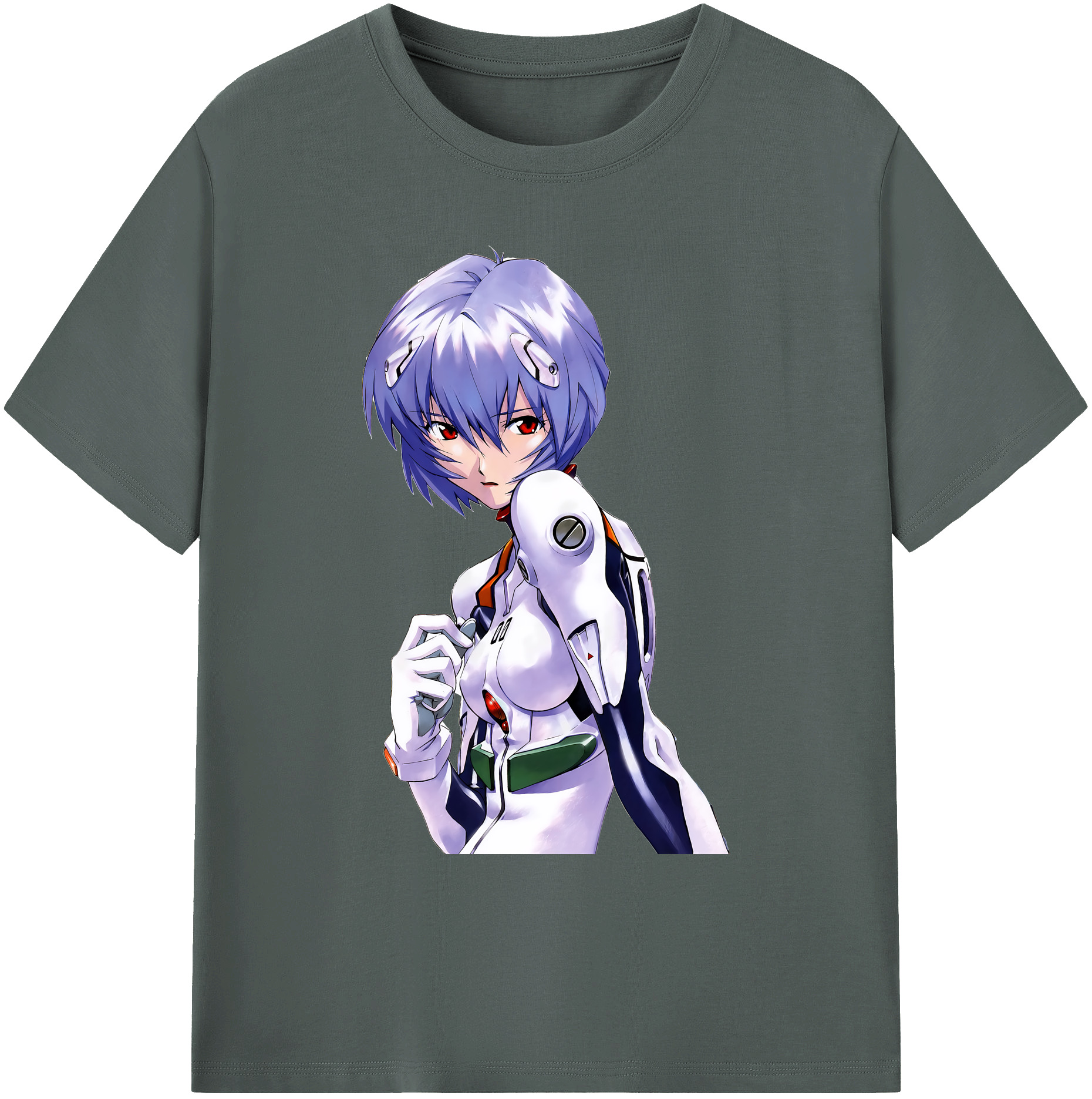 （画像用） EVA 新世紀エヴァンゲリオン 綿100％ メンズ半袖Tシャツ｜肌触りやわらか＆通気性
